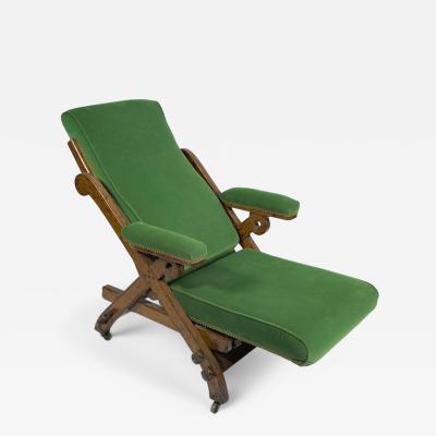 Charles Bevan Charles Bevan Marsh Jones Cribb Gothic Revival New Registered Reclining Chair