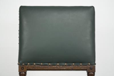 Charles Bevan Charles Bevan for Marsh Jones Gothic Revival Side Chair with Chamfered Edges