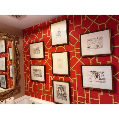 Charles Bragg Charles Bragg Seven Deadly Sins Surrealist Lithograph Set