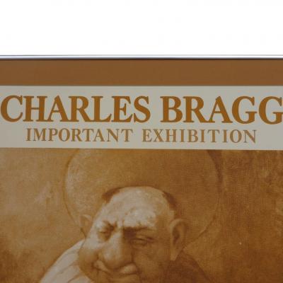 Charles Bragg Signed 1974 Charles Bragg New Orleans Important Exhibition Poster