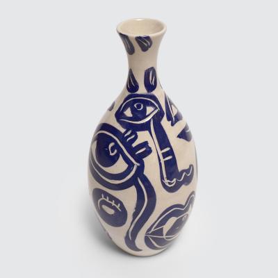 Charles Brun Theremin LOOP Glazed ceramic vase