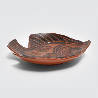 Charles Brun Theremin SEA SLIDE Original ceramic dish