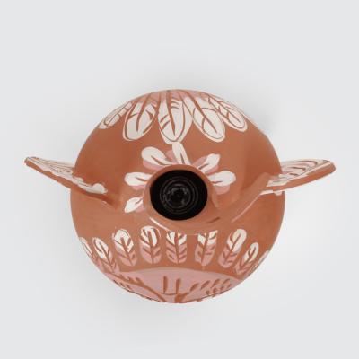 Charles Brun Theremin THE WAY HE SINGS Large ceramic winged vase