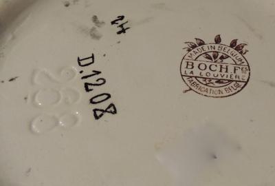 Charles Catteau Charles Catteau Art Deco Vase for Atelier de Fantasie by Boch Ceramics