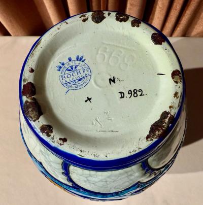 Charles Catteau Charles Catteau for Boch Fr res Keramis Stylized Pelican Vase circa 1924 25