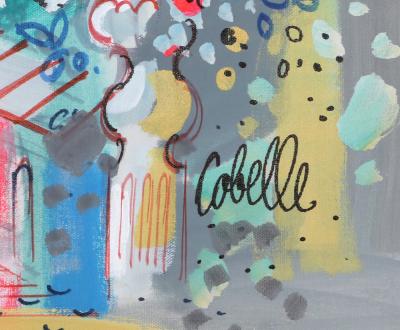 Charles Cobelle Paris Bridge With Eiffel Tower I