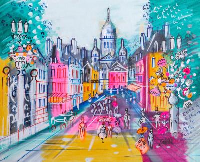 Charles Cobelle Road to Sacre Coeur