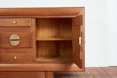 Charles Dudouyt 1940S FLOATING FRENCH SIDEBOARD