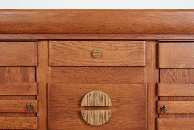 Charles Dudouyt 1940S FLOATING FRENCH SIDEBOARD