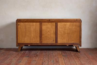 Charles Dudouyt 1940s French Oak Sideboard