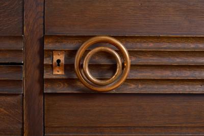 Charles Dudouyt Art Deco Sideboard by Charles Dudouyt
