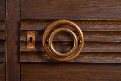 Charles Dudouyt Art Deco Sideboard by Charles Dudouyt