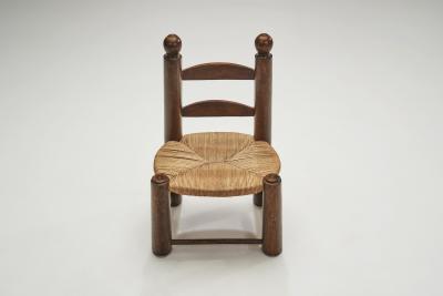 Charles Dudouyt Chaises Basses Low Chairs by Charles Dudouyt France 1930s