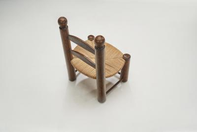 Charles Dudouyt Chaises Basses Low Chairs by Charles Dudouyt France 1930s