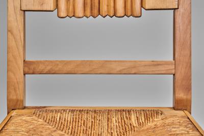 Charles Dudouyt Dining Chairs in the manner of Charles Dudouyt Europe First half of the 20th C