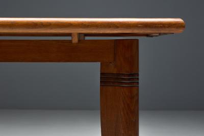 Charles Dudouyt Dining Table Attributed to Charles Dudouyt France 1940s