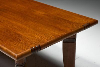 Charles Dudouyt Dining Table Attributed to Charles Dudouyt France 1940s