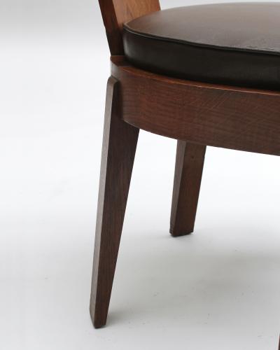 Charles Dudouyt Fine French 1930s Armchair by Charles Dudouyt