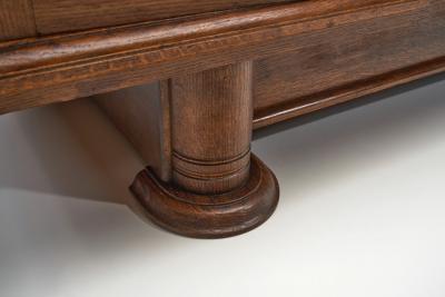Charles Dudouyt Oak Sideboard in the manner of Charles Dudouyt France 1940s