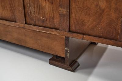 Charles Dudouyt Oak Sideboard in the manner of Charles Dudouyt France 1940s
