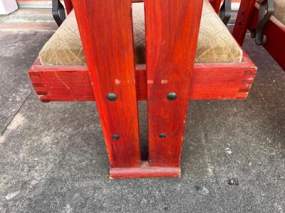 Charles Dudouyt Pair Of Continental Modernist Chairs