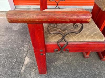 Charles Dudouyt Pair Of Continental Modernist Chairs