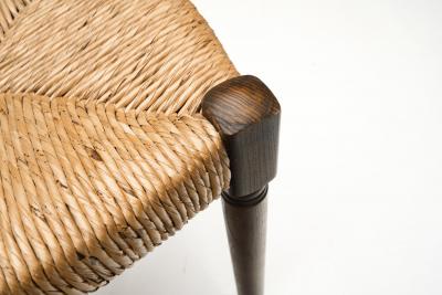 Charles Dudouyt Set of Six Dining Chairs in the manner of Charles Dudouyt France Mid 20th C