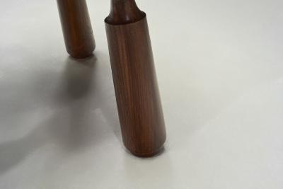 Charles Dudouyt Wooden Coffee Table in the manner of Charles Dudouyt France Early 20th Century