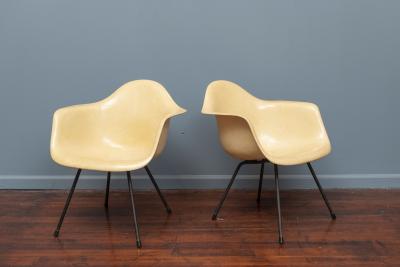 Charles Eames Charles Eames LAX Armshell Lounge Chairs