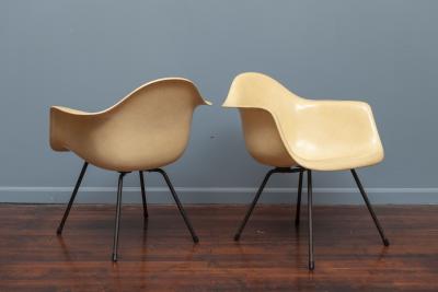Charles Eames Charles Eames LAX Armshell Lounge Chairs