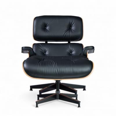 Charles Eames Charles and Ray Eames for Herman Miller Tall Walnut Lounge Chair and Ottoman