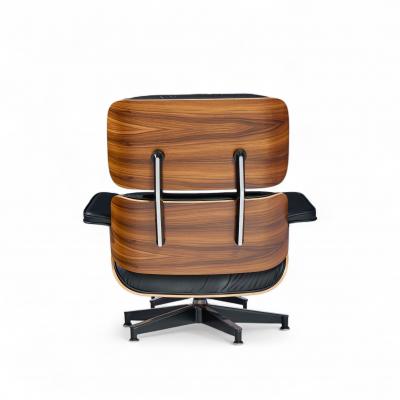 Charles Eames Charles and Ray Eames for Herman Miller Tall Walnut Lounge Chair and Ottoman