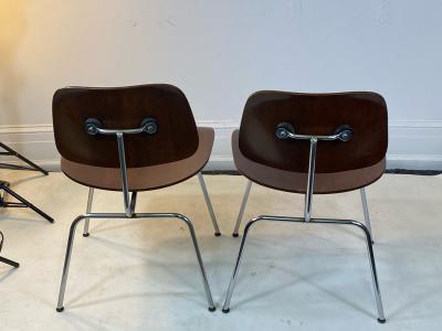 Charles Eames SUITE OF MID CENTURY SEVEN CHARLES EAMES DINING CHAIRS FOR HERMAN MILLER