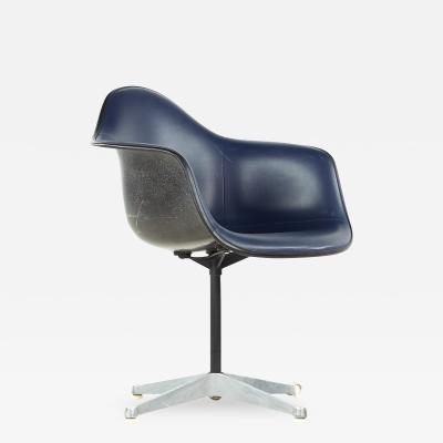 Charles Eames for Herman Miller Mid Century Upholstered Shell Office Chair