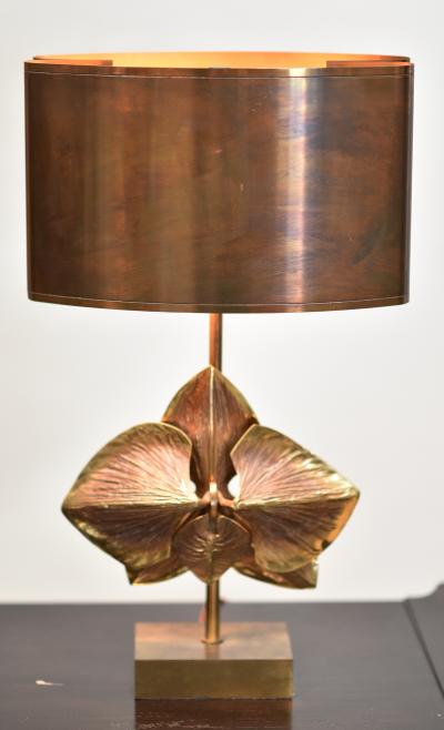 Charles Fils CHARLES FILS BRASS TABLE LAMP