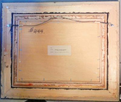 Charles Fraser Comfort Farmland Tecumseh Township Oil Painting on Panel by Charles Fraser Comfort