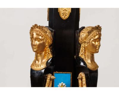 Charles Guillame Diehl and Jean Brandely Museum Quality Neo Grec Torch res 1870