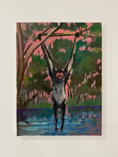 Charles Hasco t Monkey Hanging 2025