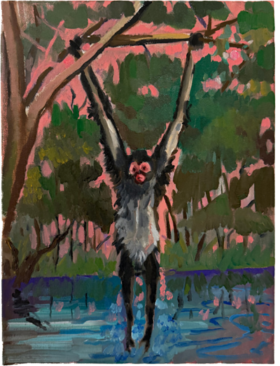 Charles Hasco t Monkey Hanging 2025