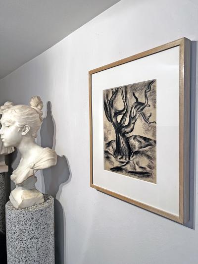 Charles Henry Alston Gnarled Tree African American Artist