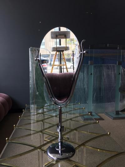 Charles Hollis Jones Charles Hollis Jones Faces Vanity Mirror in Polished Nickel