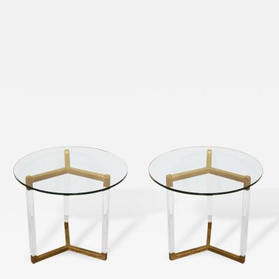 Charles Hollis Jones Charles Hollis Jones Tripod Side Tables from the Metric Collection 