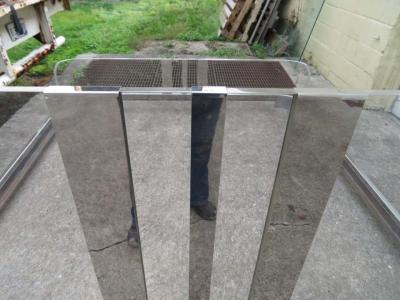 Charles Hollis Jones Excellent Charles Hollis Jones King Size Lucite Waterfall Bed Hollywood Regency