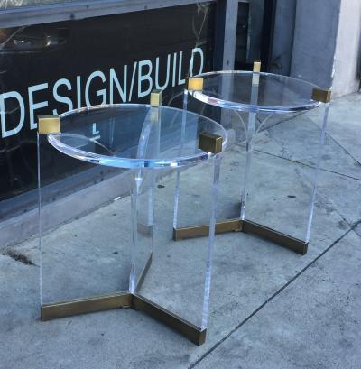 Charles Hollis Jones Fleur De Lis Occasional Tables by Charles Hollis Jones