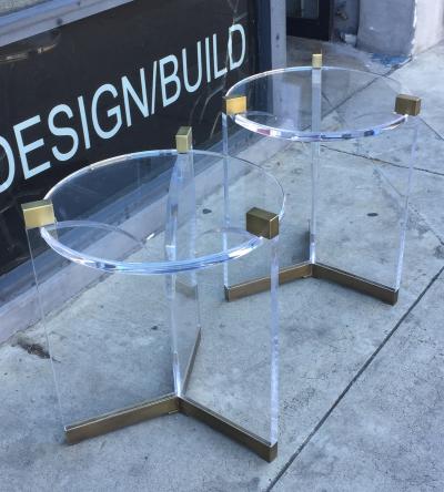 Charles Hollis Jones Fleur De Lis Occasional Tables by Charles Hollis Jones