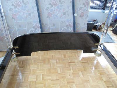 Charles Hollis Jones GREAT LUCITE FOUR POSTER BED ATTRIBUTED TO CHARLES HOLLIS JONES