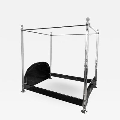 Charles Hollis Jones GREAT LUCITE FOUR POSTER BED ATTRIBUTED TO CHARLES HOLLIS JONES