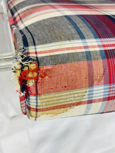 Charles Hollis Jones His Hers Lucite Armchairs by Charles Hollis Jones Signed Dated 1972