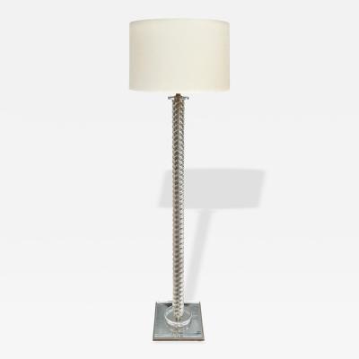 Charles Hollis Jones Mid Century Modern Charles Hollis Jones Lucite Floor Lamp