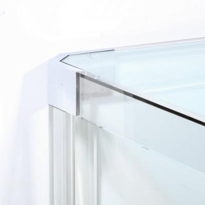 Charles Hollis Jones Mid Century Modernist Lucite and Chrome Dining Table by Charles Hollis Jones